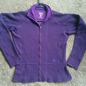 Mountain Hardwear zip-up sweater